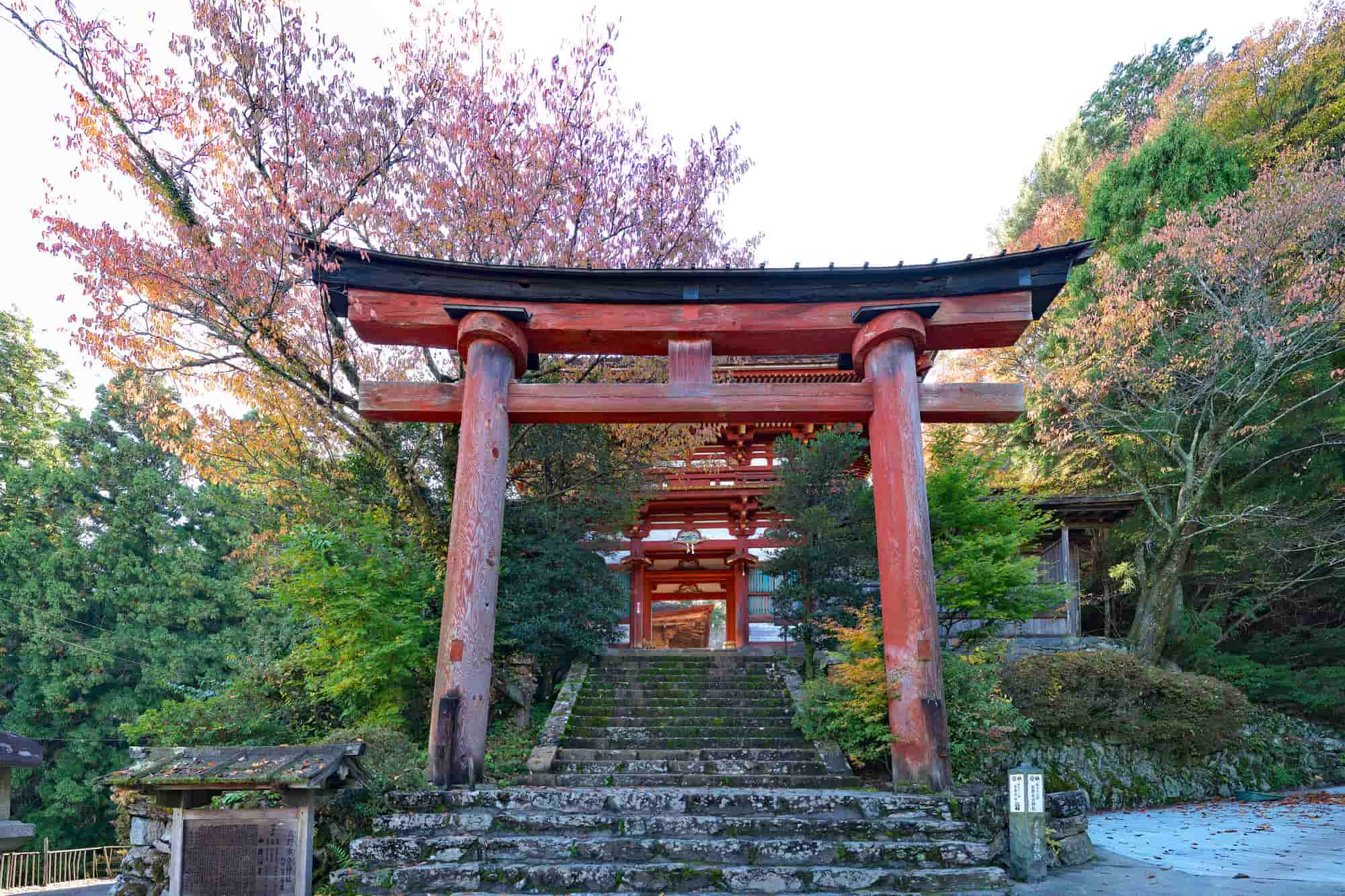 子宝の神様が祭られる吉野水分神社